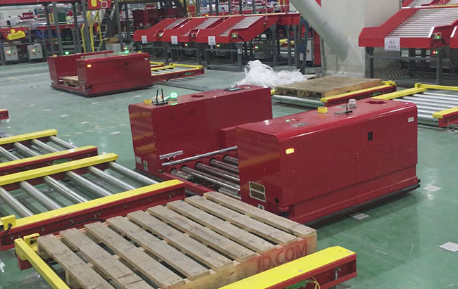 2000kg Loading Non Standard Heavy Duty AGV For Logistic Warehouse