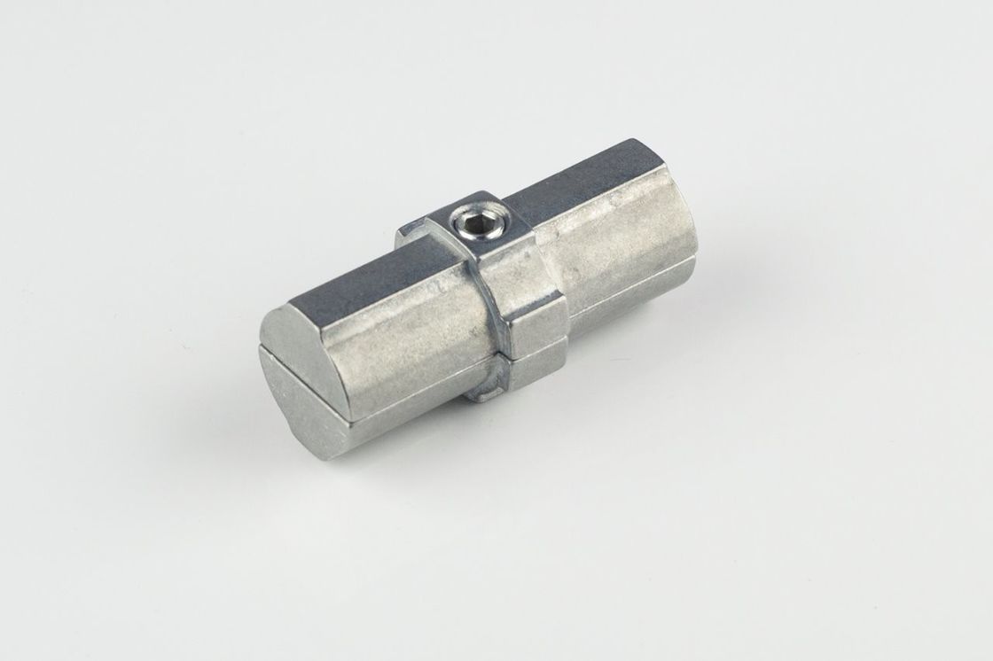 Custom Metal Tube Fittings , Aluminium Round Tube Fittings With High