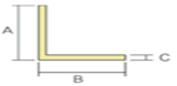 Light Weight L Shaped Linear Guide Rail With High Precision 4mm Thickness