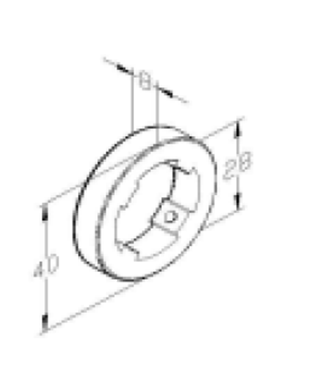 High Precision Aluminum Tube Connectors Aluminum Stopper SGS Certification