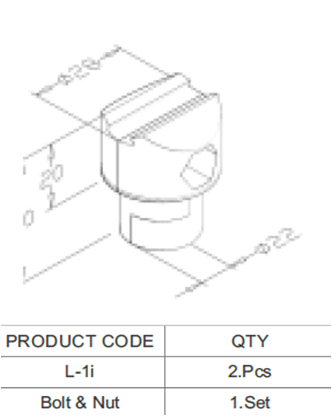 Flexible Aluminum Tube Connectors For Lean Production Line 0.044kg / Set