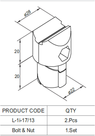 Grab Connection Aluminum Pipe Fittings , Aluminium Tube Connectors SGS Certificated