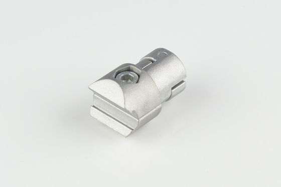 Grab Connection Aluminum Pipe Fittings , Aluminium Tube Connectors SGS Certificated