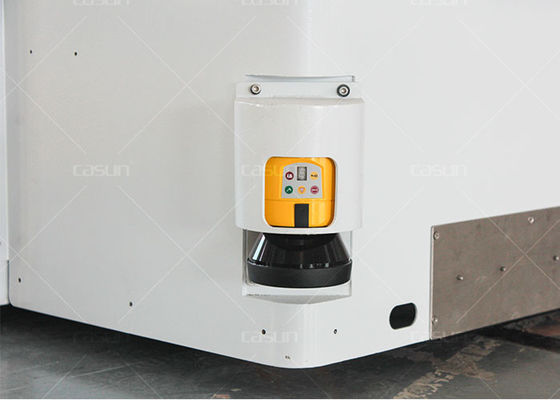 Lifting Type Magnetic Tape AGV Auto Guided Vehicle With 360 Degree Rotation Function