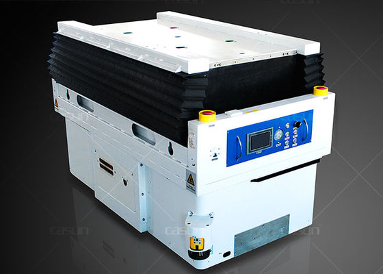 Lifting Type Magnetic Tape AGV Auto Guided Vehicle With 360 Degree Rotation Function