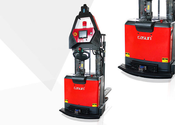 Driverless Forklift Laser Guide Steering Wheel Control WIFI Communication