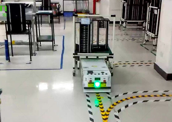 Intralogistics Bi Directional Tunnel AGV Automated Guided Vehicle Robot With High Load Capacity